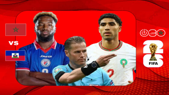 حكم هولندي لمباراة المغرب وهايتي في الجولة الثالثة من المونديال