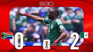 المكسيك تهزم جنوب إفريقيا بثنائية..و3 بطاقات حمراء تشعل افتتاح المونديال