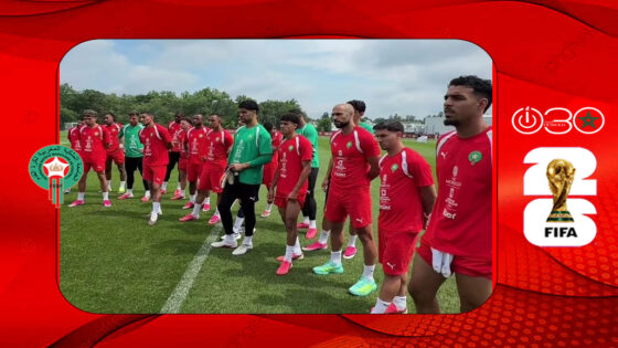 المنتخب المغربي يختتم تحضيراته في نيوجيرسي قبل السفر إلى مونتيري لملاقاة هولندا
