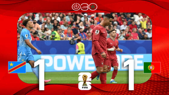 البرتغال تتعثر أمام الكونغو الديمقراطية وتكتفي بالتعادل في مستهل مشوارها بمونديال 2026