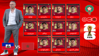 المغرب أمام هايتي.. وهبي يكشف تشكيلة “أسود الأطلس”