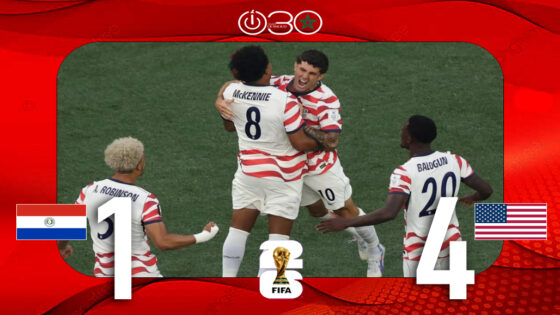 أمريكا تكتسح باراغواي برباعية وأول هدف عكسي يُسجل في مونديال 2026