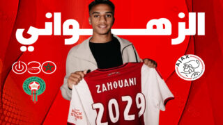 الزهواني بعد إعلان ضمه رسميا لأياكس: مزراوي قدوتي وأحلم بالسير على خطاه