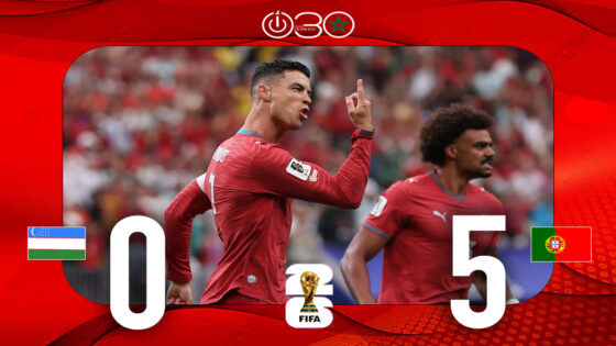 البرتغال تكتسح أوزبكستان بخماسية ورقم تاريخي غير مسبوق لرونالدو في كأس العالم