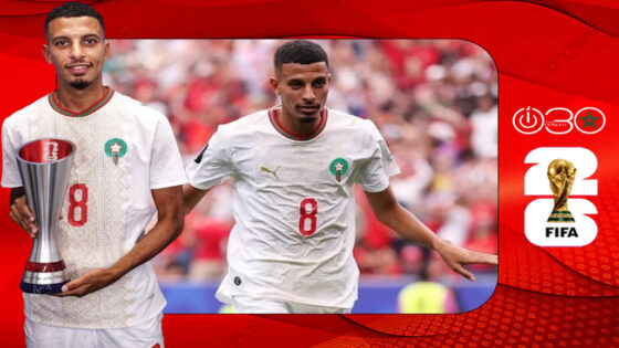 أوناحي يتوهج بثنائية ويحصد جائزة رجل مباراة المغرب وكندا