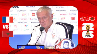 ديشان: المنتخب المغربي ليس هنا بالصدفة ومواجهته تفرض علينا أعلى درجات الأداء