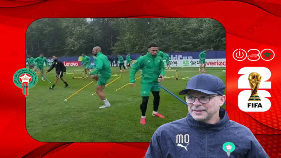 المنتخب المغربي يرفع نسق الاستعدادات قبل مواجهة فرنسا