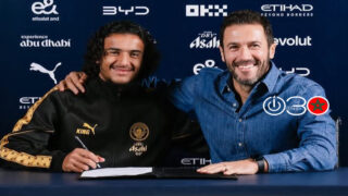 مانشستر سيتي يعلن تعاقده مع أيوب بوعدي حتى 2031