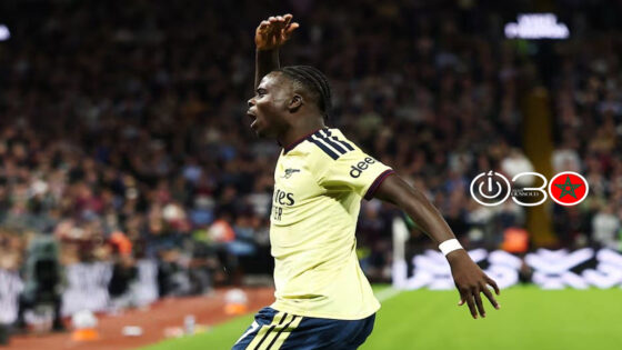 أرسنال يهزم أستون فيلا بهدف ساكا ويواصل انطلاقته القوية في الدوري الإنكليزي