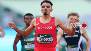 أسامة الرضواني يهدي المغرب برونزية 1500 متر في بطولة العالم لألعاب القوى للشباب