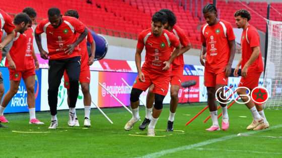 المنتخب المغربي يختتم تحضيراته لمواجهة الغابون في تصفيات «كان 2027»