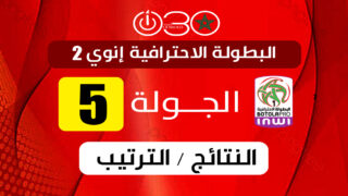 نتائج وترتيب القسم الثاني بعد الجولة 5.. صدارة زمورية واشتعال المربع الذهبي