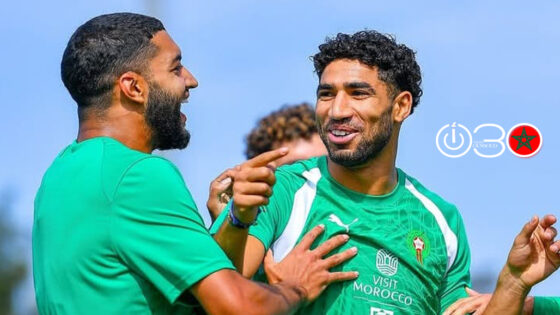 الأسود يحلون بطنجة استعدادا لمواجهة مالي بعد تدريب صباحي بالمعمورة