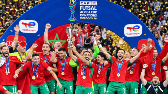 المغرب يهزم أنغولا ويتربع على عرش إفريقيا بلقبه الرابع توالياً في الفوتسال