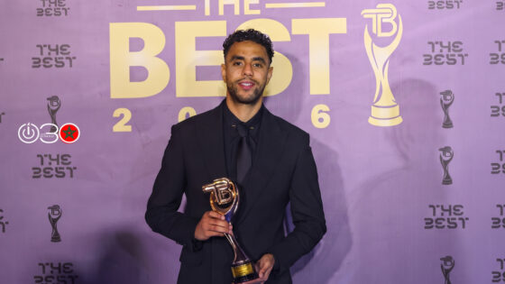 الشيبي يتوَّج بجائزة أفضل محترف أجنبي في مصر لعام 2026